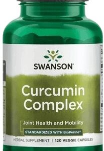 Swanson curcumin complex kurkuminový komplex 350 mg 120 kapslí
