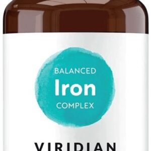 Viridian balanced iron complex (komplex železa s vitamíny) 90 kapslí