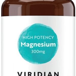 Viridian high potency magnesium 300mg 120 kapslí