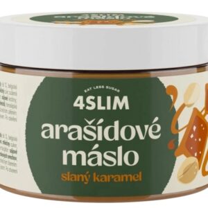 4slim arašídové máslo 500 g - slaný karamel
