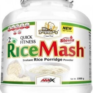 Amix mr.poppers rice mash 1500 g - jahoda/jogurt