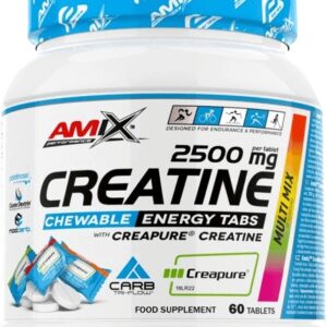 Amix performance creatine 2500 mg chewable energy 60 tablet