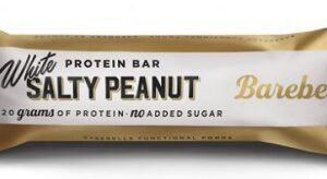Barebells protein bar 55g - slané arašídy a bílá čokoláda