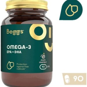 Beggs omega-3 epa+dha 90 kapslí