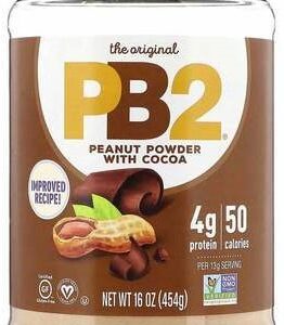 Bell plantation pb2 arašídové máslo v prášku 454 g - čokoláda