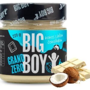 Big boy grand zero 220 g - kokos s bílou čokoládou