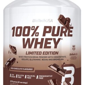 Biotechusa 100% pure whey 2270 g - rich chocolate (limitovaná edice)