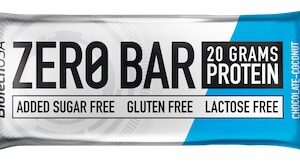 Biotechusa zero bar 50 g - čokoláda/kokos