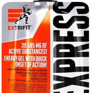 Extrifit express energy gel 80 g - limetka