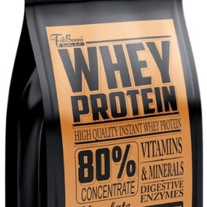 Fitboom whey protein 80 % 1000 g - karamel/lotus