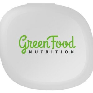 Greenfood pillbox (zásobník na tablety) - bílá
