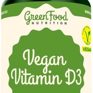 Greenfood vegan vitamin d3 90 kapslí