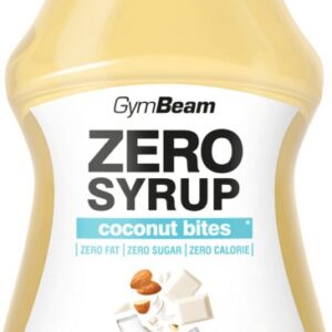 Gymbeam zero syrup 350 ml - coconut bites