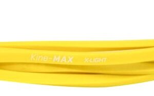 Kine-max posilovací guma super loop resistance band kit - xlight žlutá