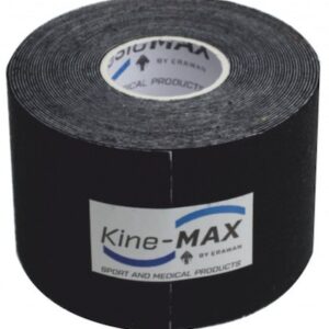Kine-max tape super-pro cotton kinesiologický tejp - černá