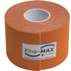Kine-max tape super-pro cotton kinesiologický tejp - oranžová