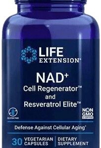 Life extension optimized nad+ cell regenerator™ and trans-resveratrol™