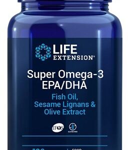 Life extension super omega-3 epa/dha fish oil