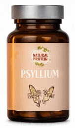Natural protein psyllium 60 kapslí