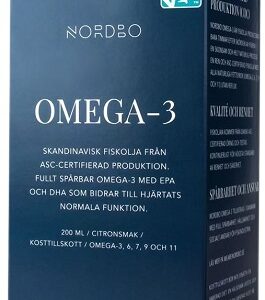 Nordbo scandinavian omega-3 trout oil 200 ml