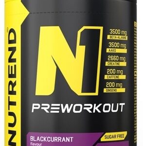 Nutrend n1 pre-workout 510 g - černý rybíz