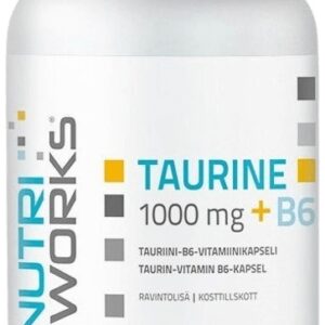 Nutriworks taurine 1000mg + b6 90 kapslí