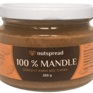 Nutspread 100% ořechové máslo 250 g - mandle