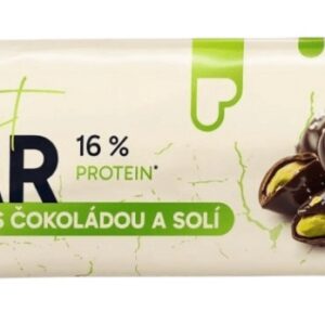 Passion nutrition oat bar 60 g - pistácie s čokoládou a solí