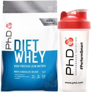Phd diet whey protein 1000 g + phd šejkr exclusive 600 ml zdarma