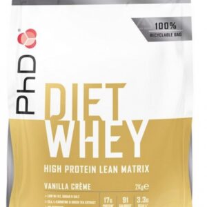 Phd diet whey protein 2000 g - vanilka + phd šejkr exclusive 600 ml