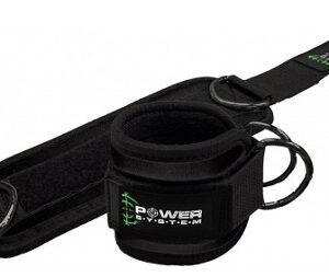 Power system kotníkový adaptér ankle straps gym guy - černo/zelená