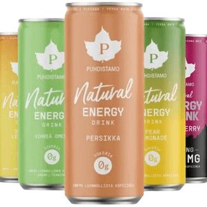 Puhdistamo natural energy drink 330 ml
