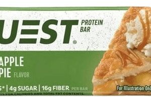 Quest nutrition protein bar 60g - apple pie