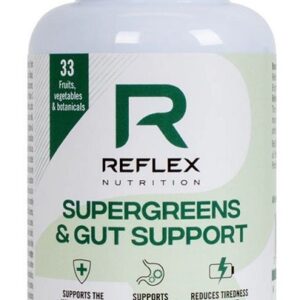 Reflex supergreens & gut support 90 kapslí