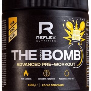 Reflex the muscle bomb 400 g - citrónový sorbet