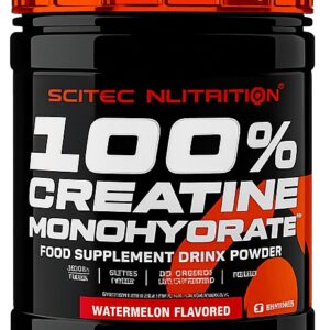 Scitec 100% creatine monohydrate 300 g - vodní meloun