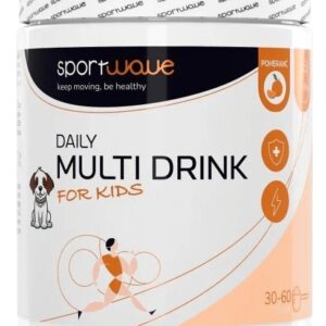 Sportwave daily multidrink for kids 180 g - pomeranč
