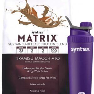Syntrax matrix 5.0 2270g + láhev aerobottle nerezová 900 ml zdarma