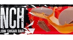 Warrior crunch bar 64 g - arašídové máslo