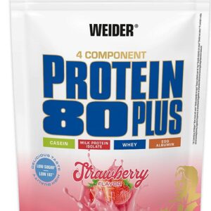 Weider protein 80 plus 500 g - jahoda