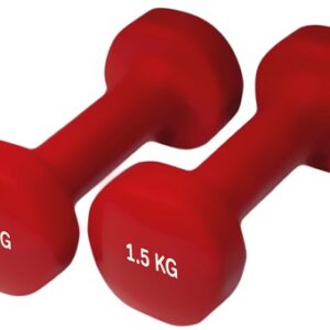 Yate činky neoprenové - červená 2x1