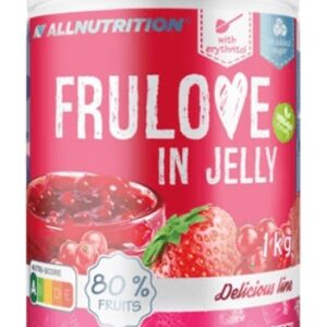 Allnutrition frulove in jelly 1000 g - červený rybíz/ jahoda