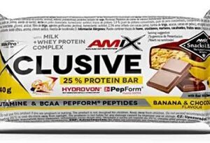 Amix exclusive protein bar 40 g - banán/čokoláda