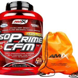 Amix isoprime cfm whey protein isolate 2000 g + amix fitness bag