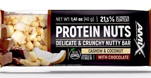 Amix protein nuts bar 40 g - cashew/coconut