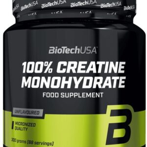 Biotechusa 100% creatine monohydrate 300 g - neochucený