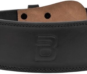 Biotechusa bodybuilding kožený opasek černý