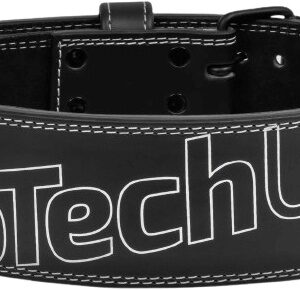 Biotechusa powerlifting kožený opasek černý - l