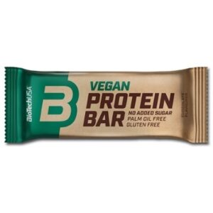 Biotechusa vegan protein bar 50 g - arašídové máslo