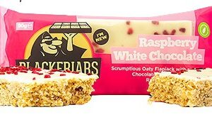 Blackfriars the fab 5 flapjack 90 g - malina/bílá čokoláda